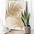 Quadro Decorativo Canvas Folhas em Cor Palha II Vertical - Imagem 5