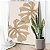Quadro Decorativo Canvas Folhas em Cor Palha III Vertical - Imagem 5