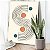 Quadro Decorativo Canvas Composição Abstrata de Linhas em curva Vertical - Imagem 2