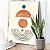 Quadro Decorativo Canvas Composição Abstrata de Linhas em forma de Arco e Formas Geométricas Vertical - Imagem 5