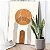 Quadro Decorativo Canvas Composição Abstrata de Arco e Círculo Laranja Vertical - Imagem 5
