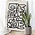 Quadro Decorativo Canvas Composição Abstrata de Linhas Espessas Contorcidas Vertical - Imagem 5