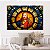 Quadro Decorativo Canvas Religioso Jesus Cristo Eucarístico em Vitral Horizontal - Imagem 4