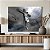 Quadro Decorativo Canvas Religioso Jesus Cristo na Cruz Preto e Branco Horizontal - Imagem 4
