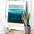 Quadro Decorativo Canvas Composição Abstrata de Faixas Horizontais em diferentes tons de Azul Horizontal - Imagem 5