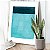 Quadro Decorativo Canvas Composição Abstrata de Duas Faixas Horizontais Azuis Vertical - Imagem 5