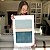 Quadro Decorativo Canvas Composição Abstrata de Três Faixas Horizontais Vertical - Imagem 6