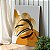 Quadro Decorativo Canvas Composição Abstrata Moderna de Folhas Pinceladas nas Cores Douradas II Vertical - Imagem 3