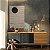 Quadro Decorativo Canvas Composição Abstrata Moderna Circunferência Pretas em Malha de Linhas Horizontais Vertical - Imagem 5