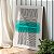 Quadro Decorativo Canvas Composição de Linhas Horizontais e Verticais com Retângulo Azul ao Centro Vertical - Imagem 3