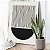Quadro Decorativo Canvas Composição Abstrata Linhas Verticais com Base de Arco Preto Vertical - Imagem 5
