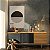 Quadro Decorativo Canvas Esfera Face Preta e Face Em Linhas Horizontais Vertical - Imagem 2