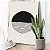 Quadro Decorativo Canvas Esfera Face Preta e Face Em Linhas Horizontais Vertical - Imagem 5