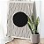 Quadro Decorativo Canvas Composição Abstrata de Esfera Central com Linhas Verticais Vertical - Imagem 2