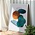 Quadro Decorativo Canvas Composição Abstrata de Pintura De Diferentes Formas e Cores Vertical - Imagem 5
