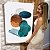 Quadro Decorativo Canvas Composição Abstrata de Pintura De Diferentes Formas e Cores Vertical - Imagem 7