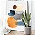 Quadro Decorativo Canvas Composição Abstrata de Pintura De Diferentes Formas e Cores II Vertical - Imagem 5