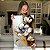 Quadro Decorativo Canvas Floral com Flores em Aspecto Envelhecido Vertical - Imagem 7