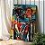 Quadro Decorativo Canvas Casal se Beijando Estilo Street Art Vertical - Imagem 5
