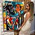 Quadro Decorativo Canvas Casal se Beijando Estilo Street Art Vertical - Imagem 7