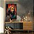Quadro Decorativo Canvas Religioso Face de Jesus Cristo em Estilo Cubismo Vertical - Imagem 2