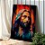 Quadro Decorativo Canvas Religioso Face de Jesus Cristo em Estilo Cubismo Vertical - Imagem 3