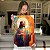 Quadro Decorativo Canvas Religioso Jesus Cristo Colorido em Estilo Cubismo Vertical - Imagem 6