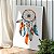 Quadro Decorativo Canvas Filtro dos Sonhos em Fundo Branco Vertical - Imagem 3