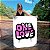Quadro Decorativo Canvas Frase One Love em Estilo Street Art Vertical - Imagem 1