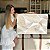 Quadro Decorativo Canvas Composição Minimalista de Folhas Compostas de Linhas Douradas Horizontal - Imagem 7