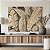 Quadro Decorativo Canvas Folhagens em Cores de Palha Horizontal - Imagem 3