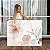 Quadro Decorativo Canvas Floral de Flores Minimalistas em Tons Pasteis Horizontal - Imagem 1