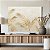 Quadro Decorativo Canvas Folhagens de Coqueiro em Linhas Douradas Horizontal - Imagem 4