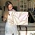 Quadro Decorativo Canvas Composição de Folhas Douradas e Rosê Minimalistas Horizontal - Imagem 6