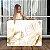Quadro Decorativo Canvas Floral Orquídeas em Linhas Douradas Delicadas Horizontal - Imagem 1