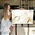 Quadro Decorativo Canvas Floral Orquídeas em Linhas Douradas Delicadas Horizontal - Imagem 7