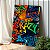Quadro Decorativo Canvas Palavra Crazy em Estilo Street Art Vertical - Imagem 3