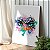 Quadro Decorativo Canvas Olhos Azuis em Estilo Street Art Vertical - Imagem 5