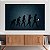 Quadro Decorativo Canvas Paisagem Teoria da Evolução Humana com Fundo de Céu Estrado Horizontal - Imagem 2