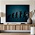 Quadro Decorativo Canvas Paisagem Teoria da Evolução Humana com Fundo de Céu Estrado Horizontal - Imagem 4