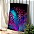 Quadro Decorativo Canvas Composição de Folhas Coloridas Vertical - Imagem 4