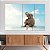 Quadro Decorativo Canvas Animais Elefante no Balanço Horizontal - Imagem 3