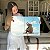 Quadro Decorativo Canvas Animais Elefante no Balanço Horizontal - Imagem 7