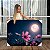 Quadro Decorativo Canvas Campo de Flores em Lua Cheia Horizontal - Imagem 1