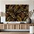 Quadro Decorativo Conjunto de Folhas Bronze e Dourado Horizontal - Imagem 5