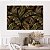 Quadro Decorativo Conjunto de Folhas Bronze e Dourado Horizontal - Imagem 4