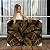 Quadro Decorativo Conjunto de Folhas Bronze e Dourado Horizontal - Imagem 1