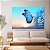Quadro Decorativo Canvas Borboleta Pousando no Dente de Leão Horizontal - Imagem 2