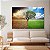Quadro Decorativo Canvas Paisagem Metade Árvore Seca e Metade Florida Horizontal - Imagem 5