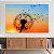 Quadro Decorativo Canvas Paisagem Dente de Leão ao Entardecer Horizontal - Imagem 2